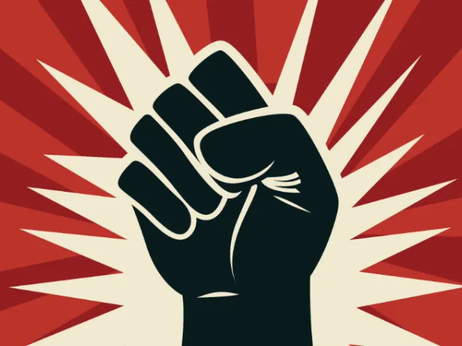 socialist fist